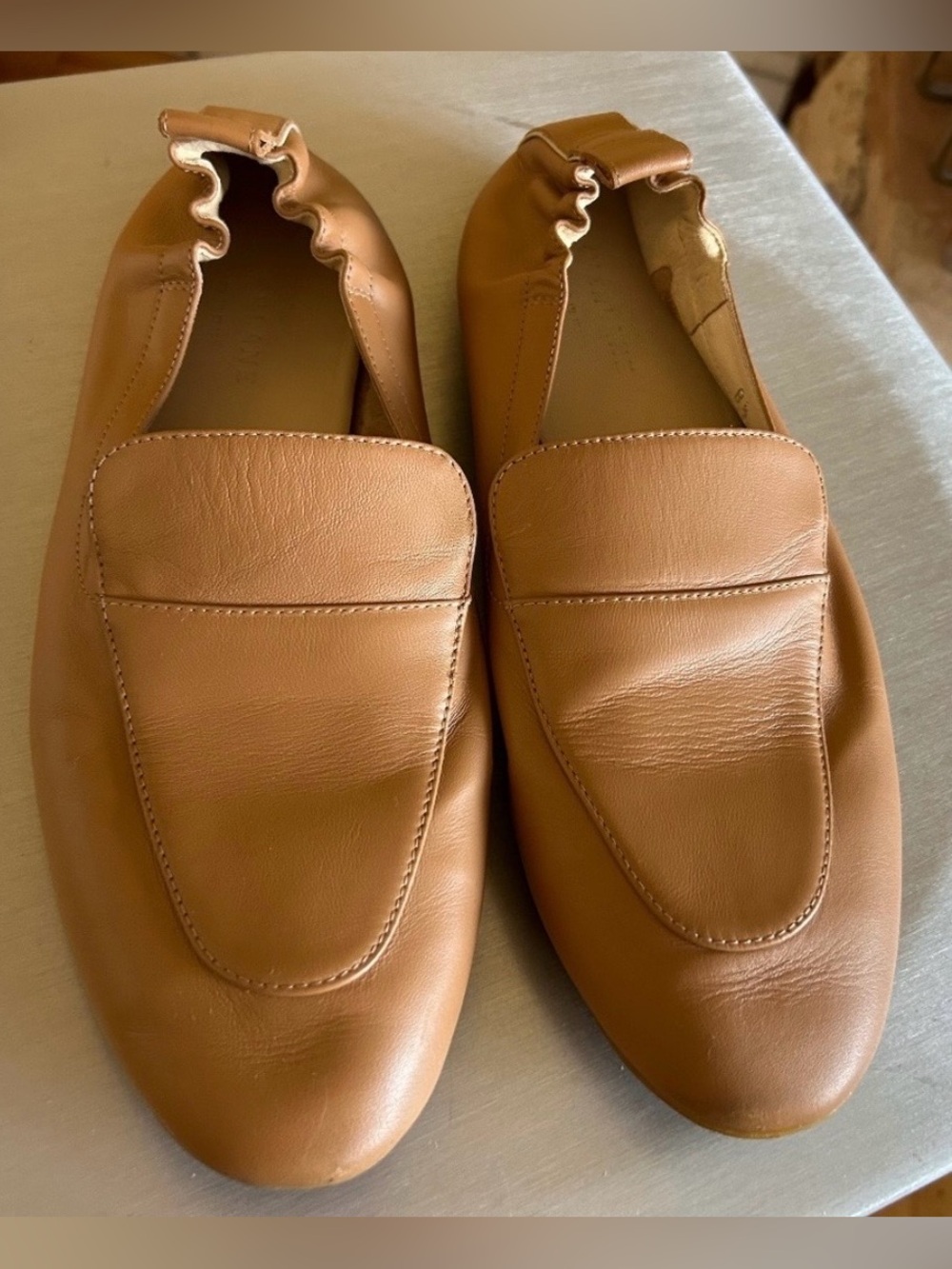 EVERLANE Caramel Tan The Day Loafer 8.5
